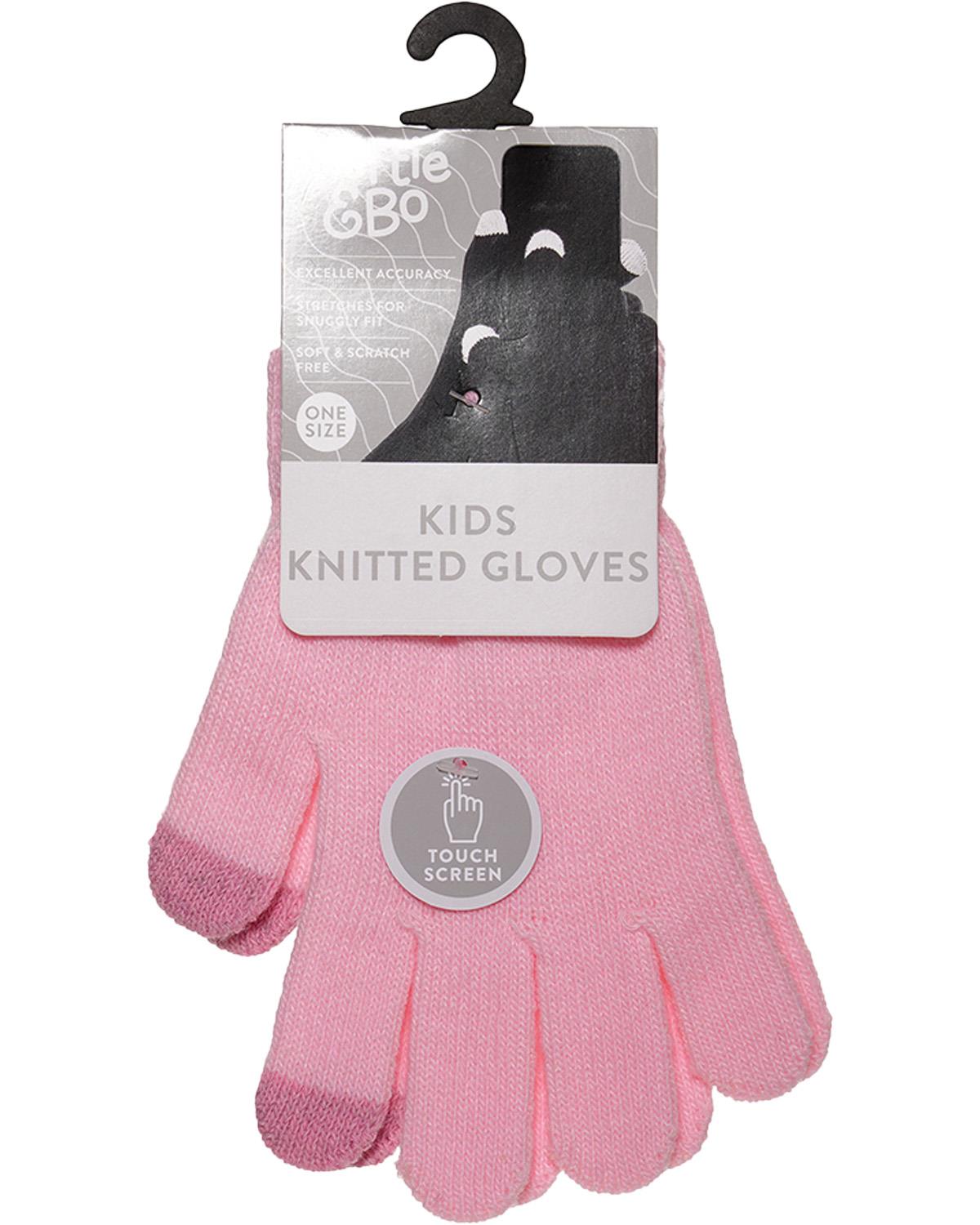 Bertie & Bo Childrens Touch Screen Magic Gloves - 2 Pack