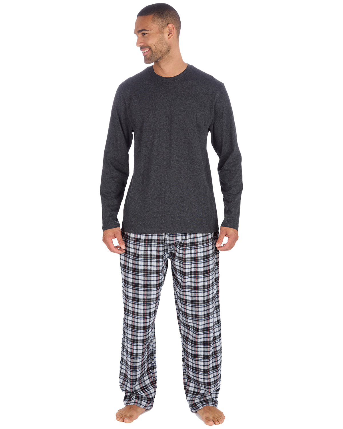 Cargo Bay Mens Flannel Lounge Set