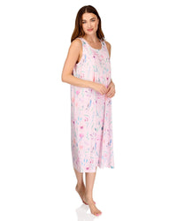 La Marquise Womens 'Watercolours' Sleeveless Nightie