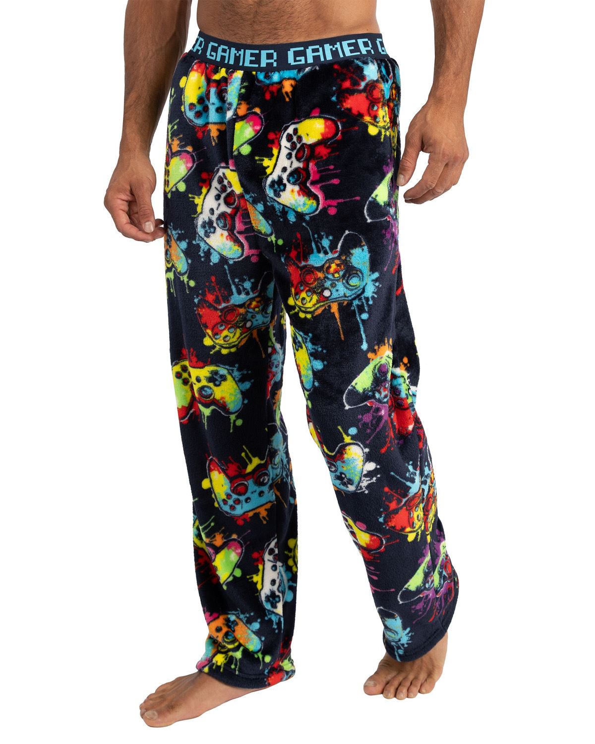 Cargo Bay Mens Fleece Gamer Lounge Pants