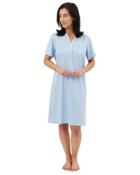 Indigo Sky Womens Tropical Jersey Nightshirt
