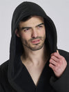 Loungeable Mens Fleece Lined Waffle Dressing Gown