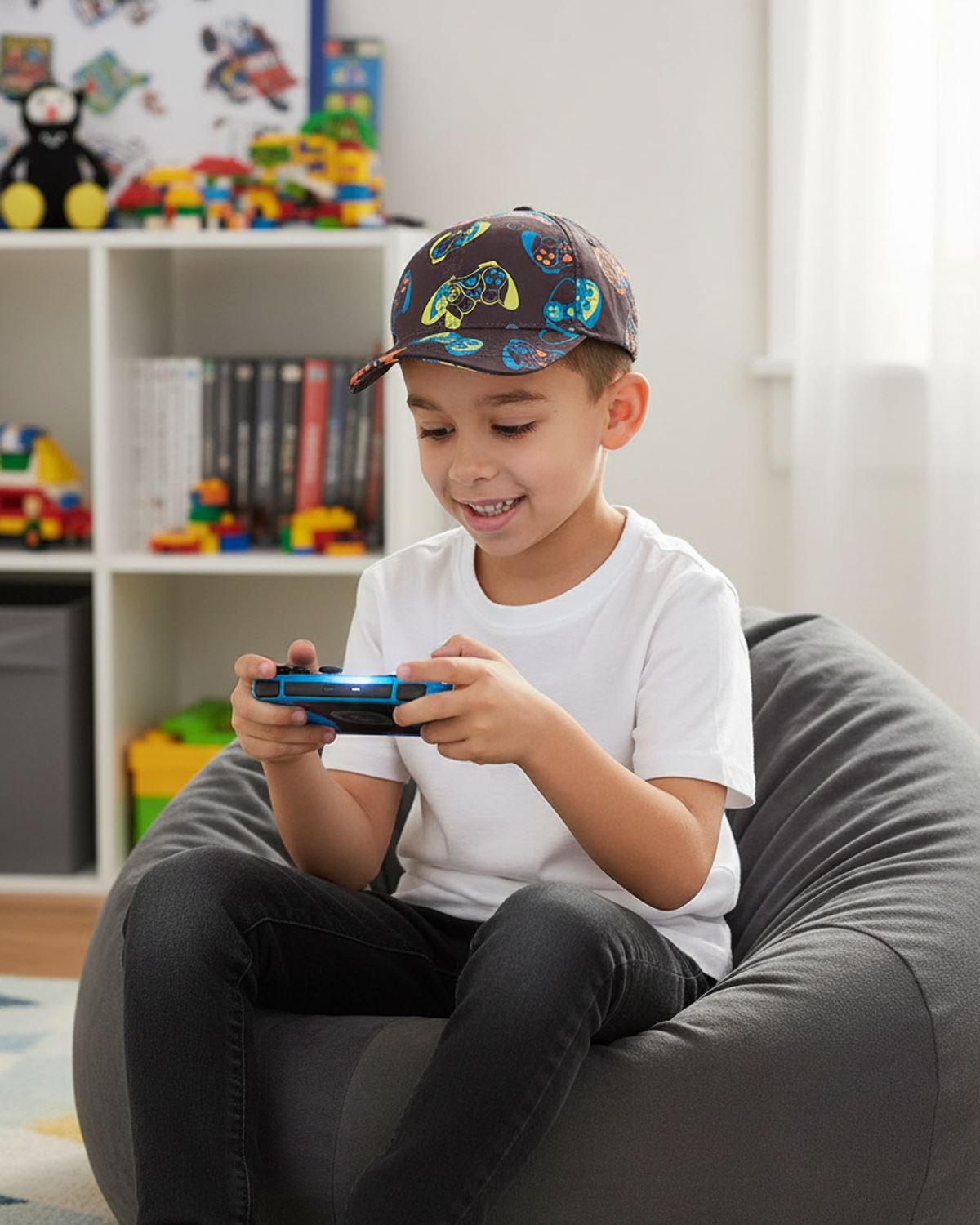 Kids Fun Print Baseball Cap