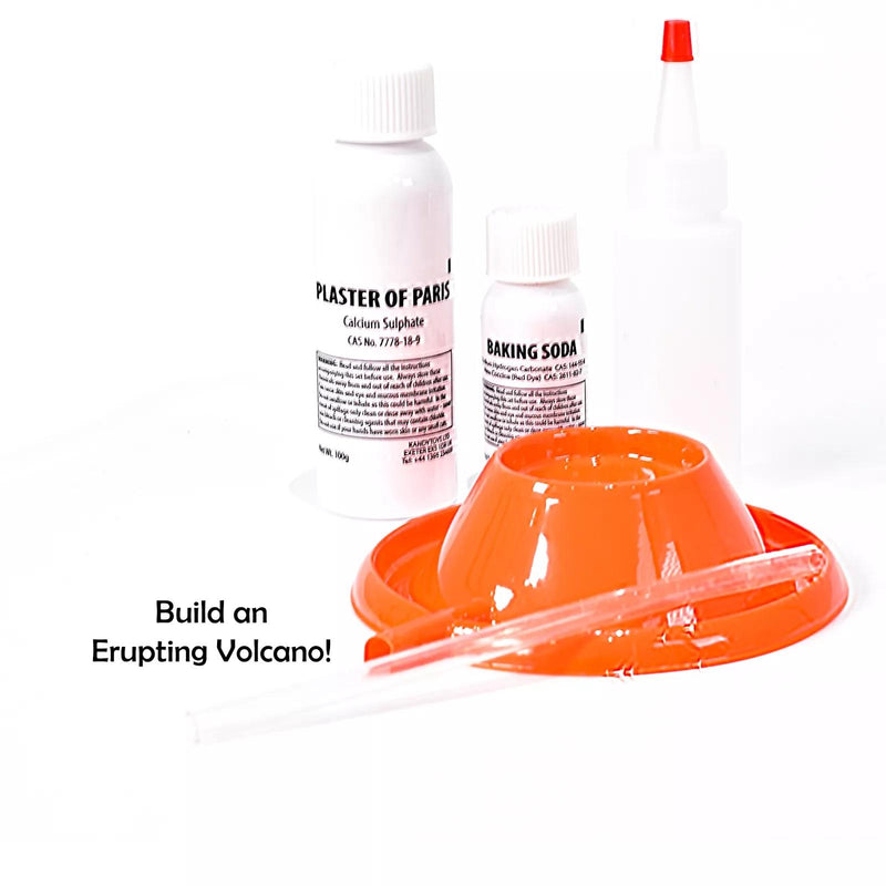 KandyToys 6-in-1 Science Kit - Make Your Own Volcano, Grow Crystal Gems, Dig For Dinosaurs and More!