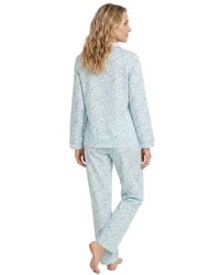 Marlon Womens 100% Cotton Wincyette Button Pyjamas
