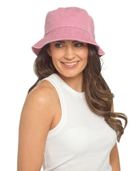 Adults Stonewash Bucket Hat