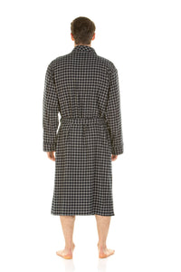 Haigman Mens Brushed Cotton Dressing Gown