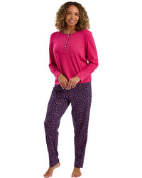 Indigo Sky Womens Bright Animal Pyjama