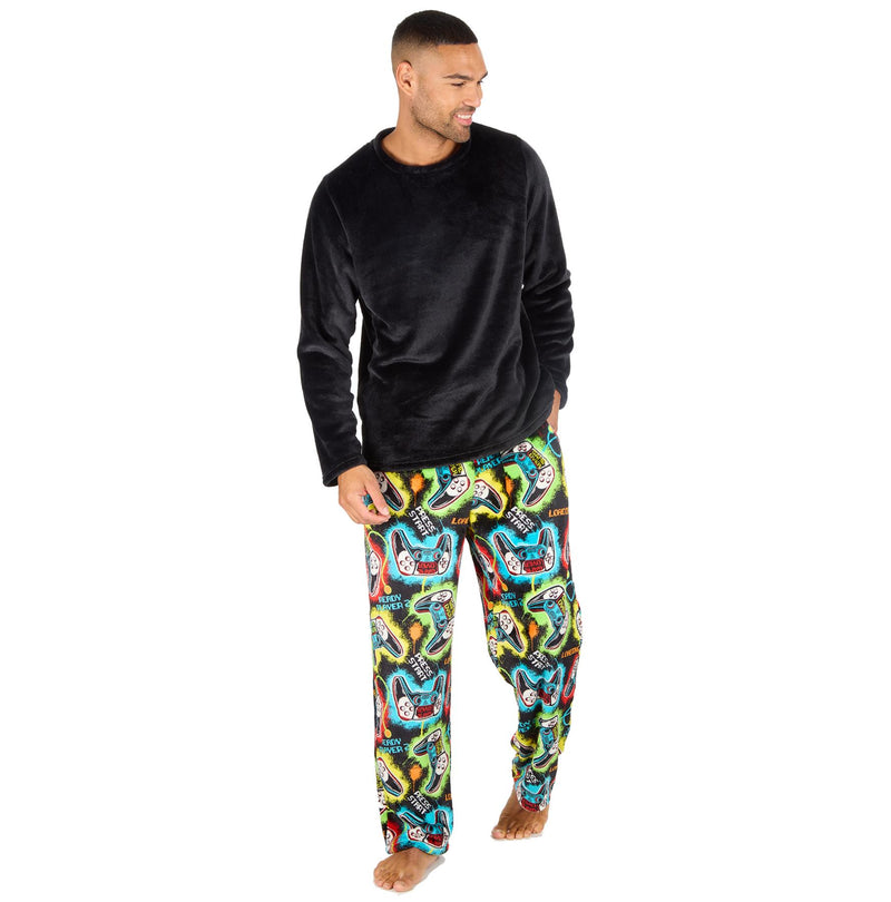 Cargo Bay Mens Polished Fleece Gaming Pyjamas