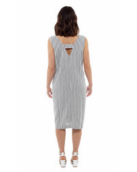 Indigo Roc Womens Linen Shift Dress