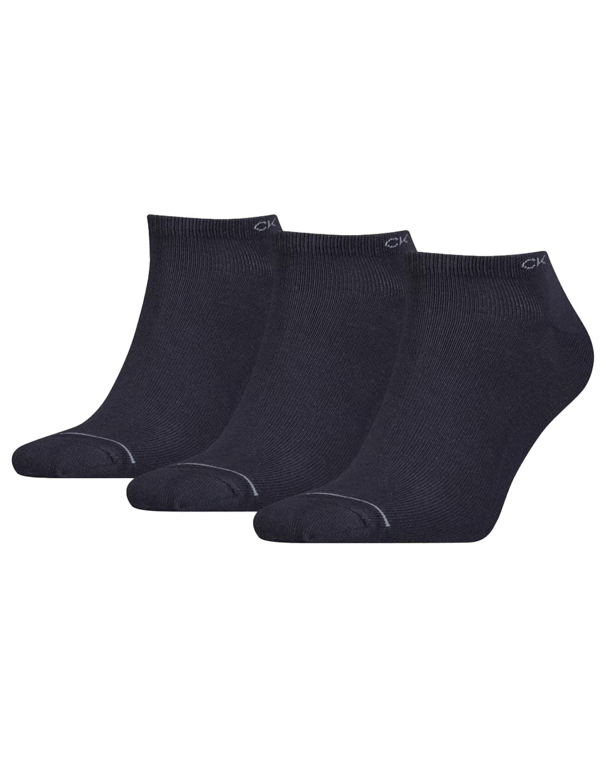 Mens Calvin Klein 3 Pack Sneaker Socks