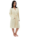 Indigo Sky Womens Waffle Knitted Robe