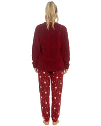 Foxbury Womens Winter Fleece Pyjama Set