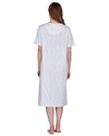 La Marquise Womens Flower Leaf Jersey Short Sleeve Nightie
