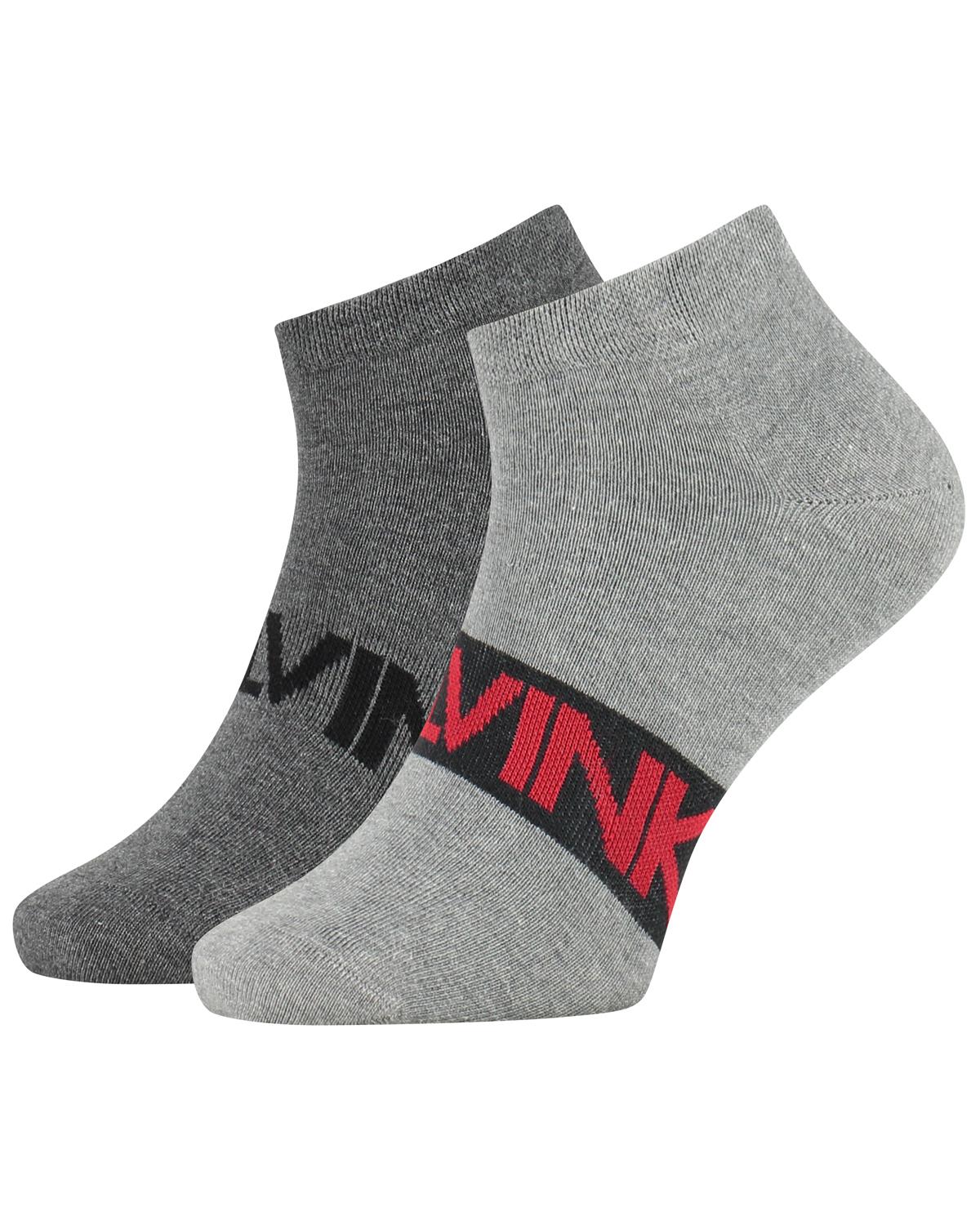Calvin Klein Mens 2 Pack Intense Power Liner Socks