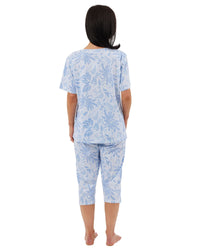 Indigo Sky Womens Lucia Cropped Pyjamas