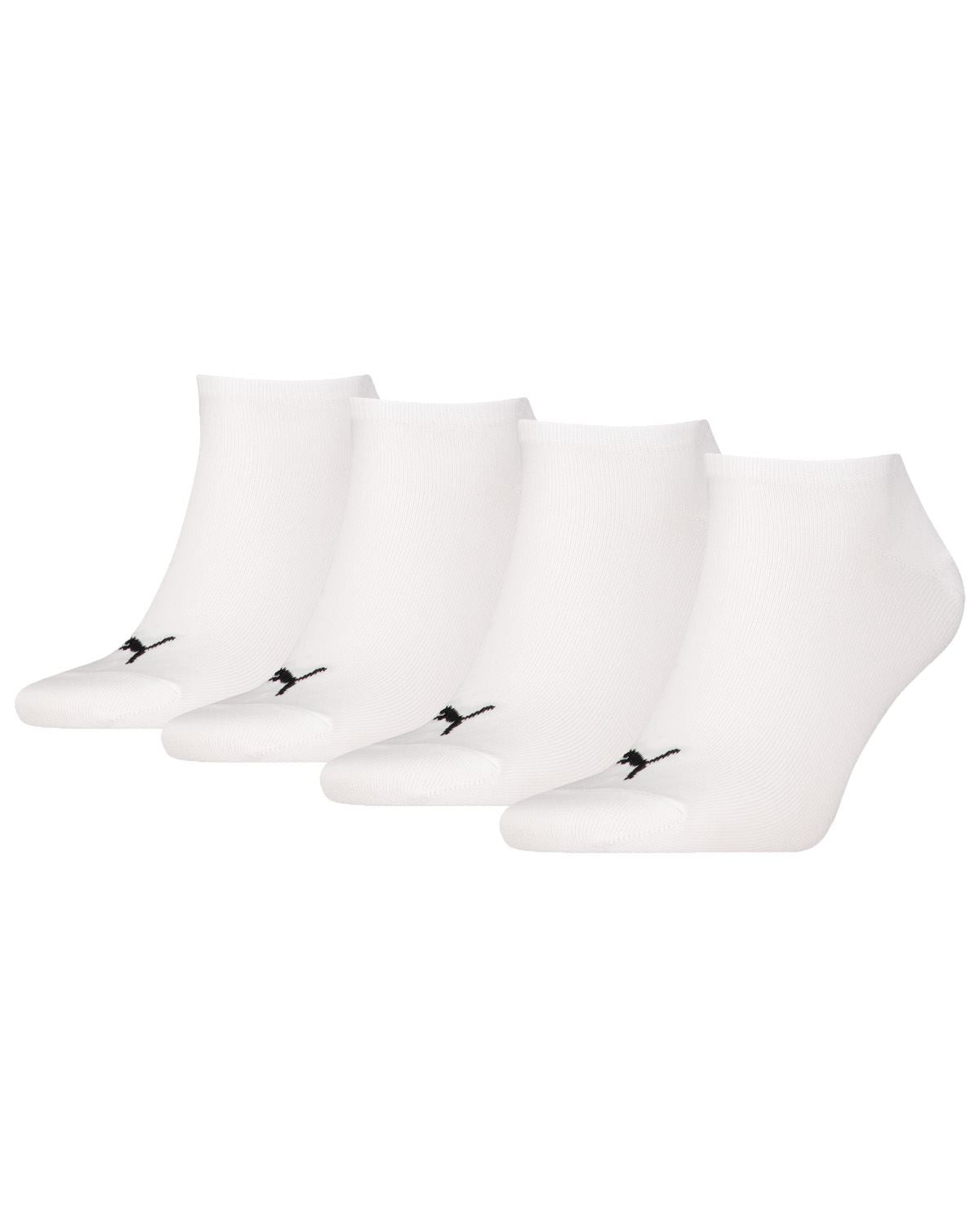 Puma Unisex 4 Pack Sneaker Socks