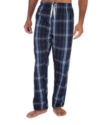 Cargo Bay Mens Woven Check Lounge Pants - 2 Pack