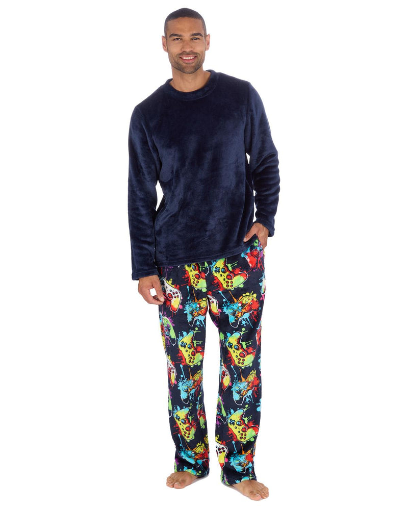 Cargo Bay Mens Polished Fleece Gaming Pyjamas