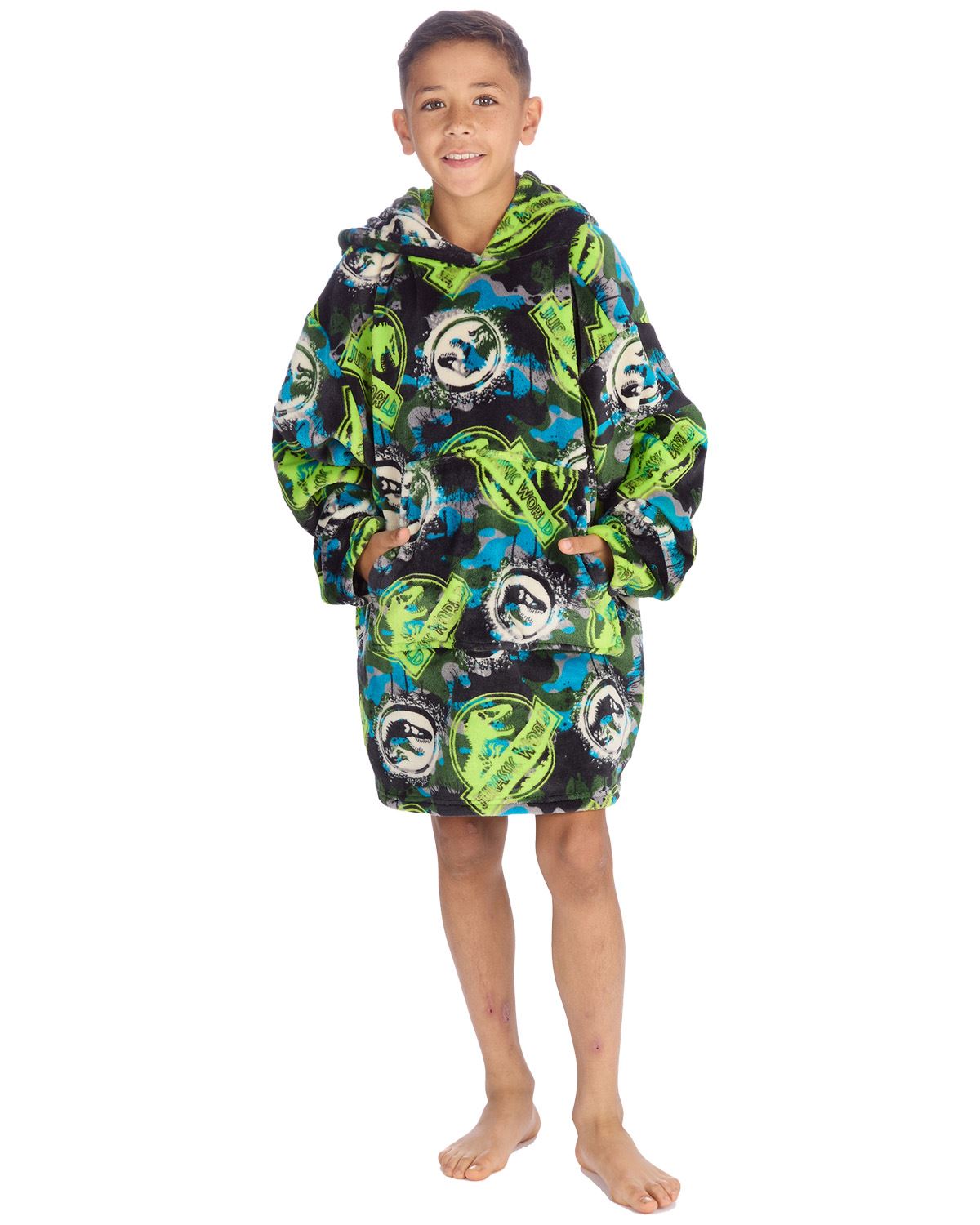 Jurassic World Matching Family Oversized Fleece Hoodie