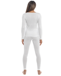 Heatguard Womens Pointelle Thermals - 2 Pack