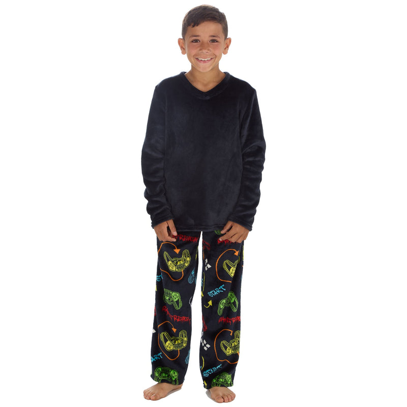 Cargo Bay Boys Polished Fleece Gaming Pyjamas