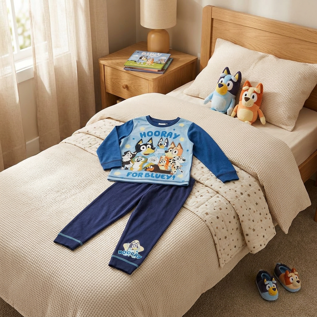 Young Boys Bluey Hooray Pyjamas