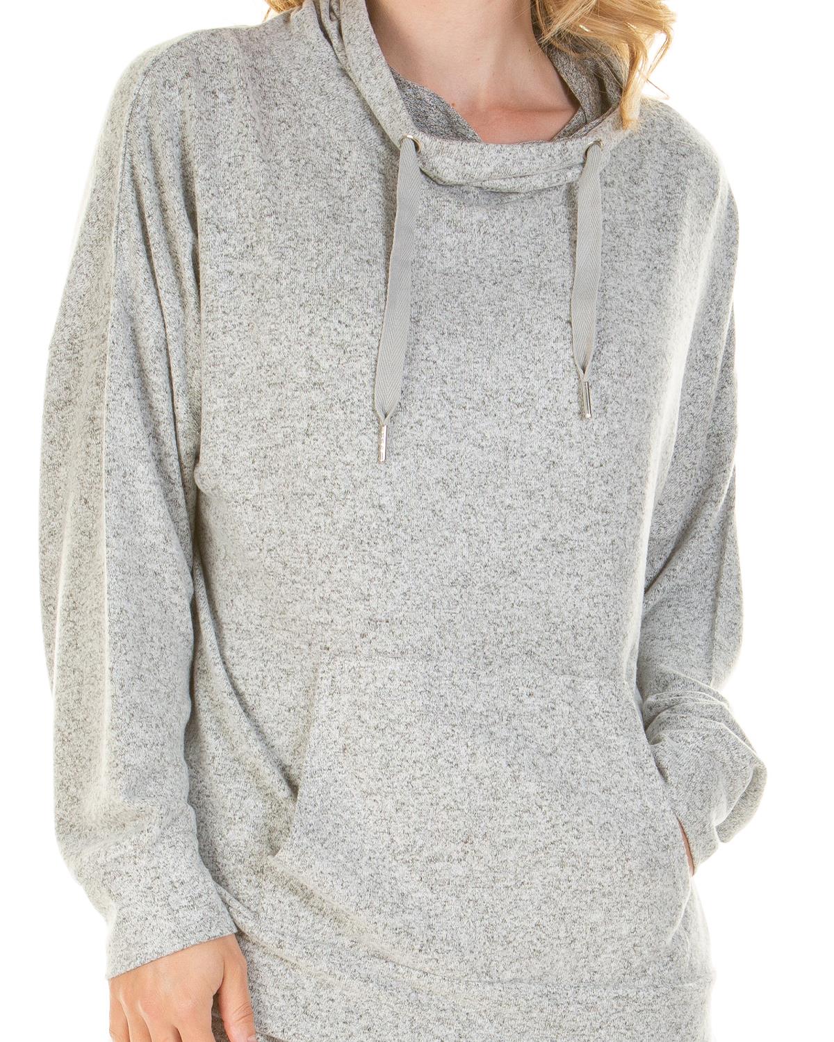 La Marquise Womens Lush Lounge Cloudknit Cowl Neck Pyjamas