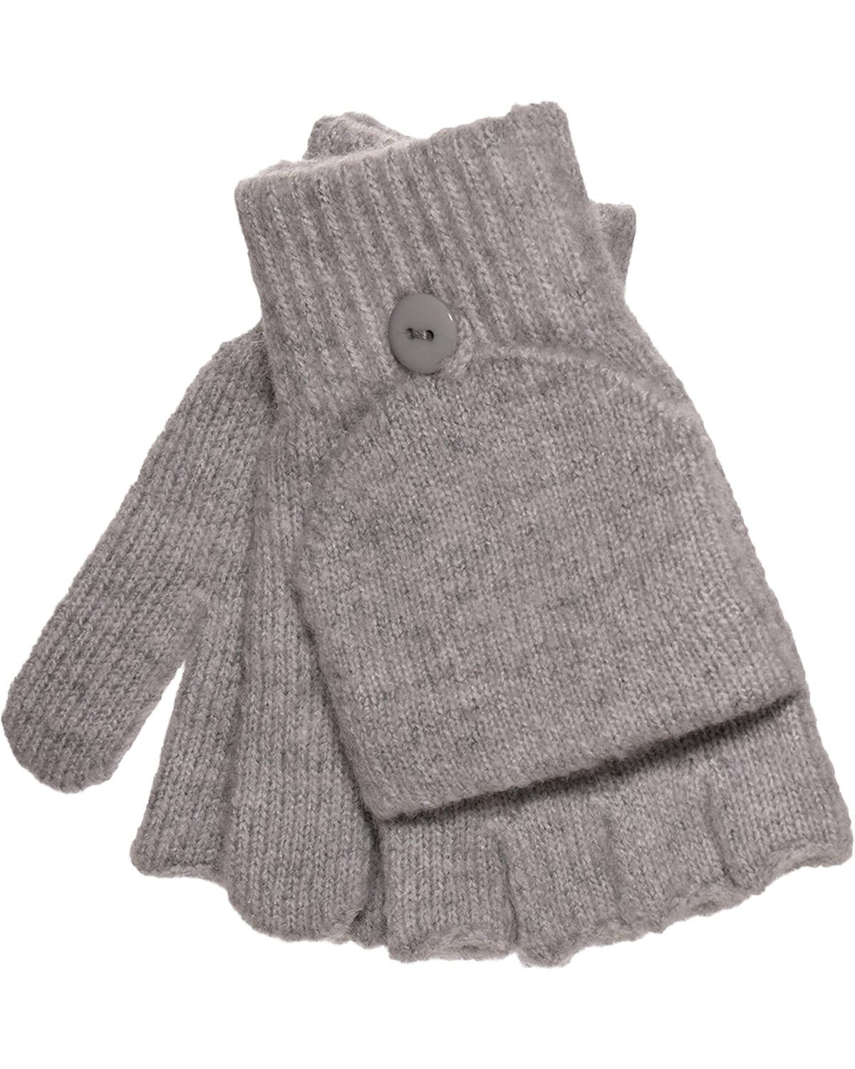 Foxbury Womens Convertible Fingerless Gloves - 2 Pack