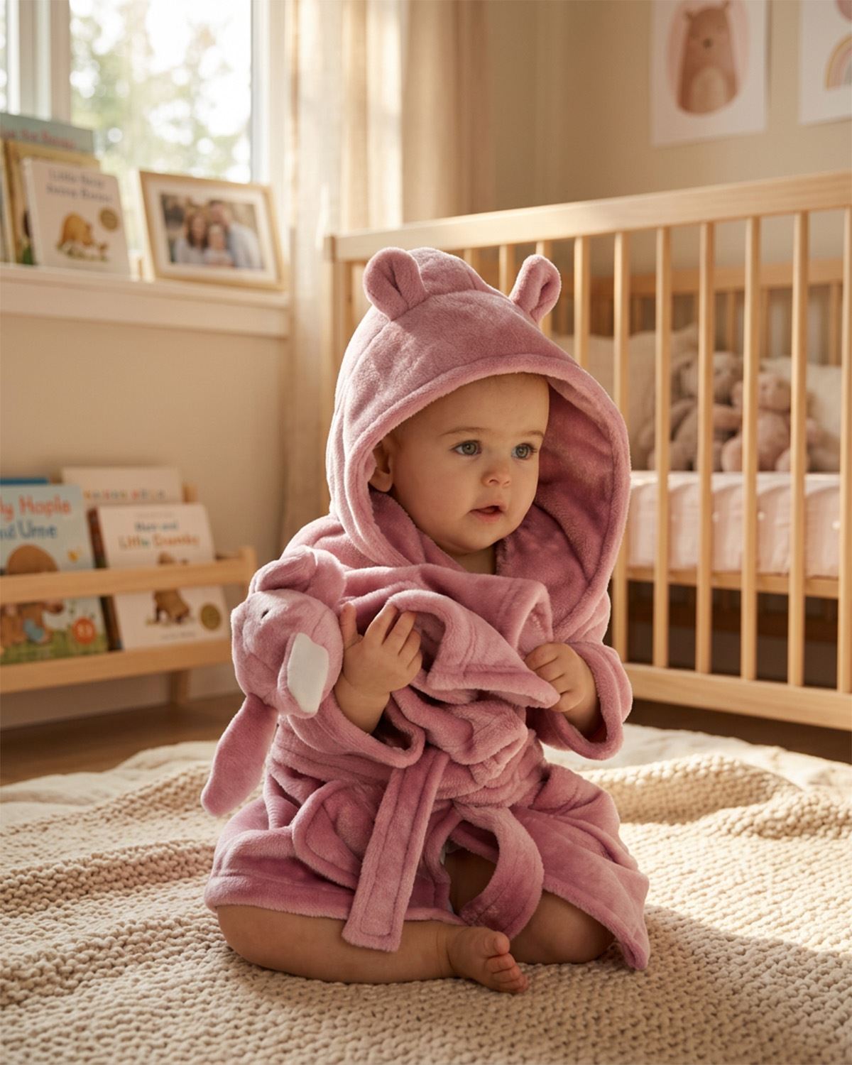 Babytown Elephant Fleece Dressing Gown