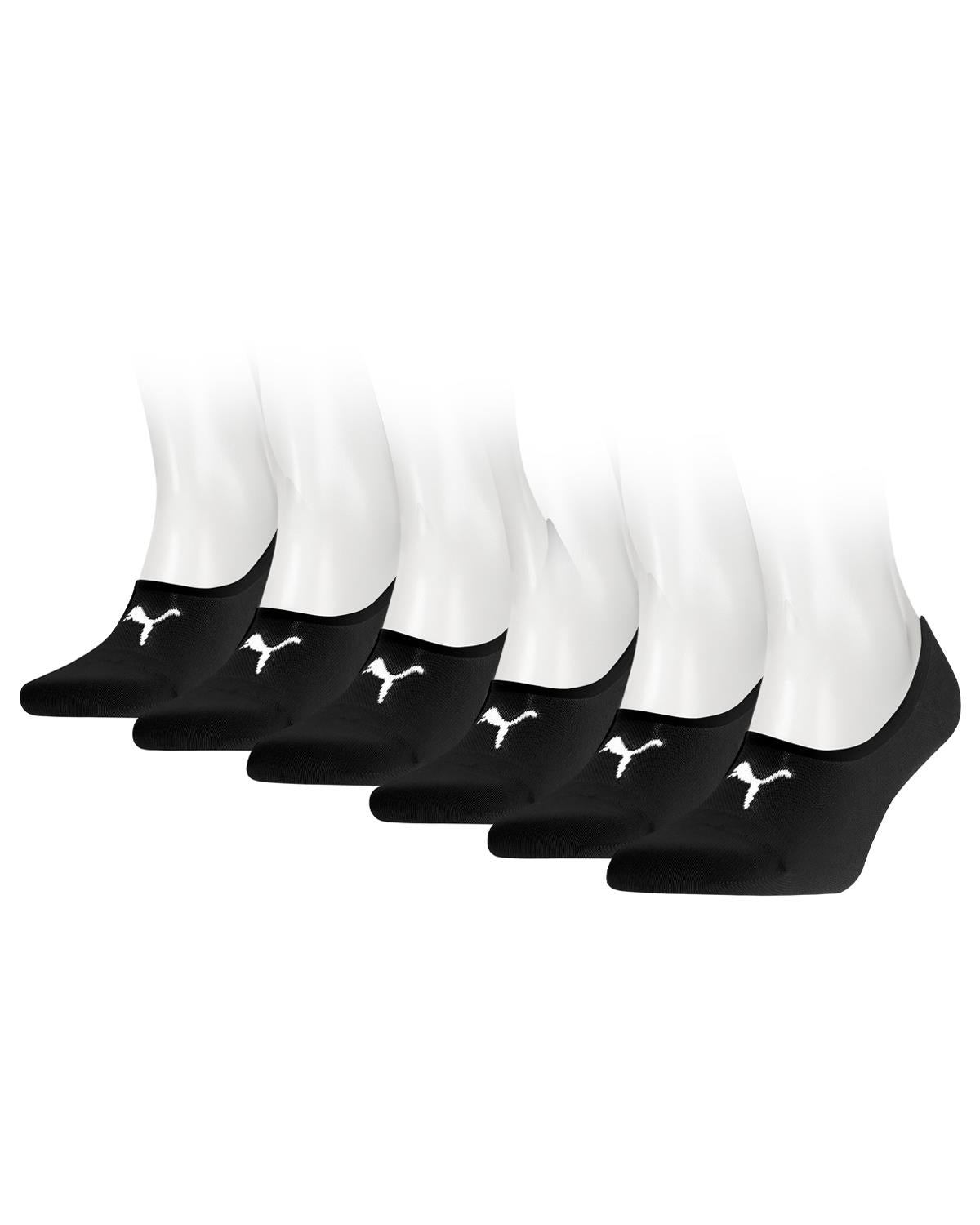 Puma Unisex 6 Pack Footie No-Show Socks