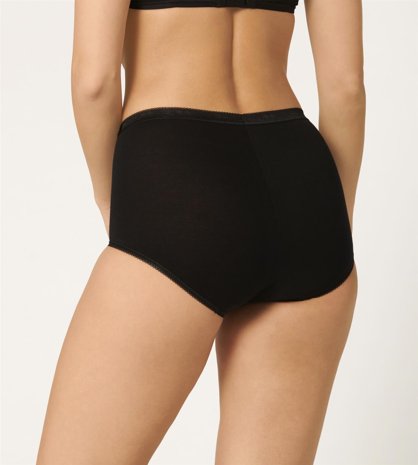 Sloggi Womens Basic+ Maxi Briefs 3 Pack