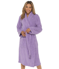 Slumber Hut Womens Wrap Towelling Dressing Gown