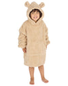 Huggable Kids Teddy Plush Fleece Hoodie