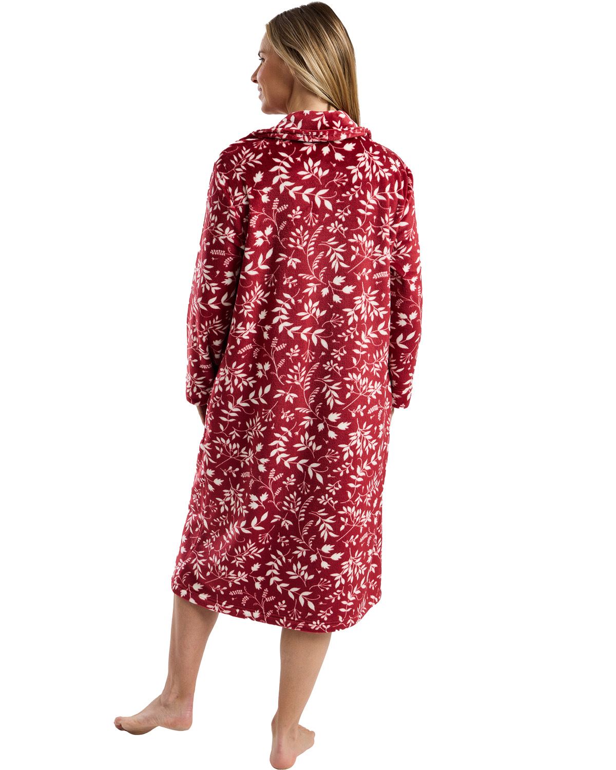 Marlon Womens Claudette Zip Robe