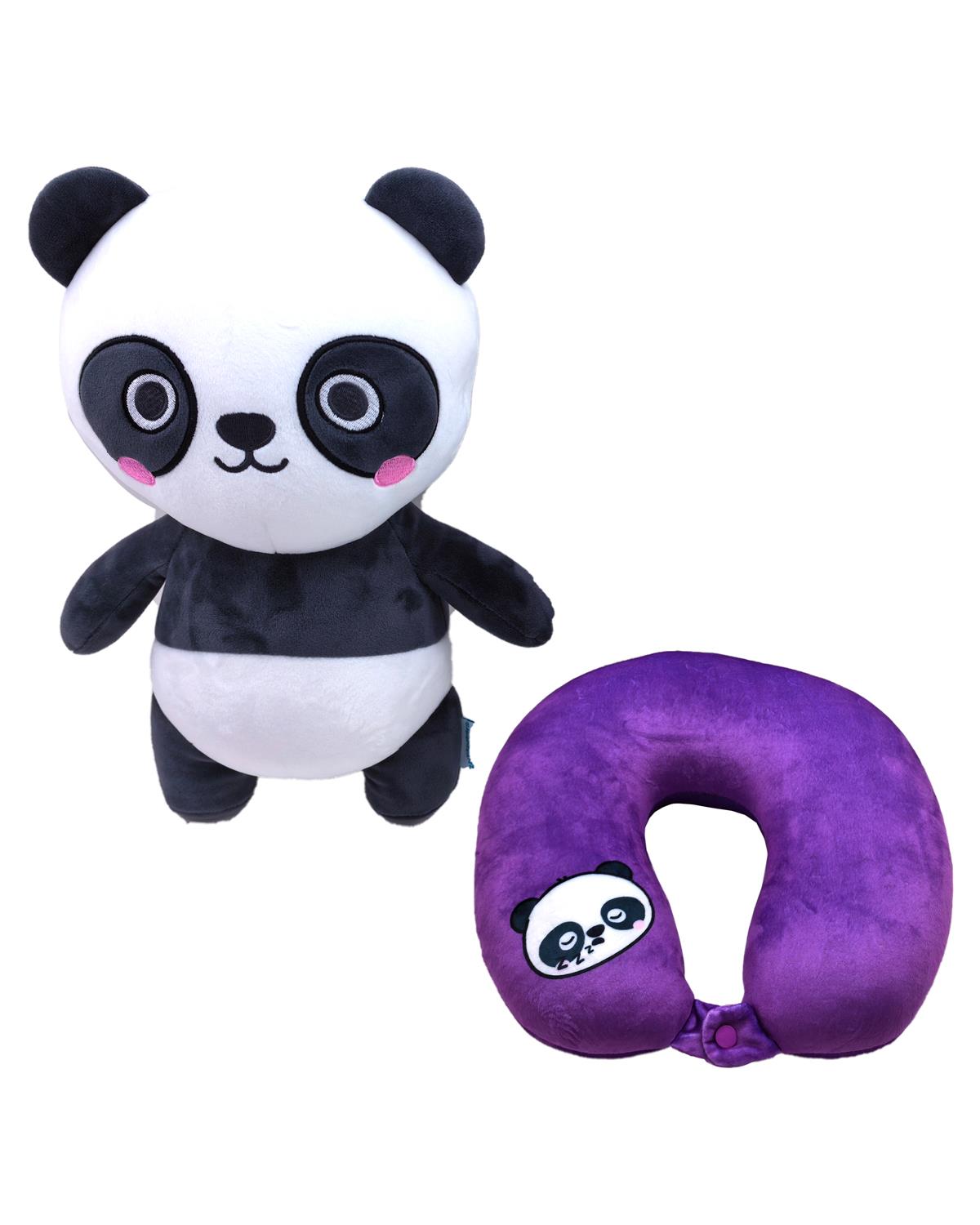 Swapseazzz Susu the Panda 2-in-1 Plush Travel Pillow & Toy