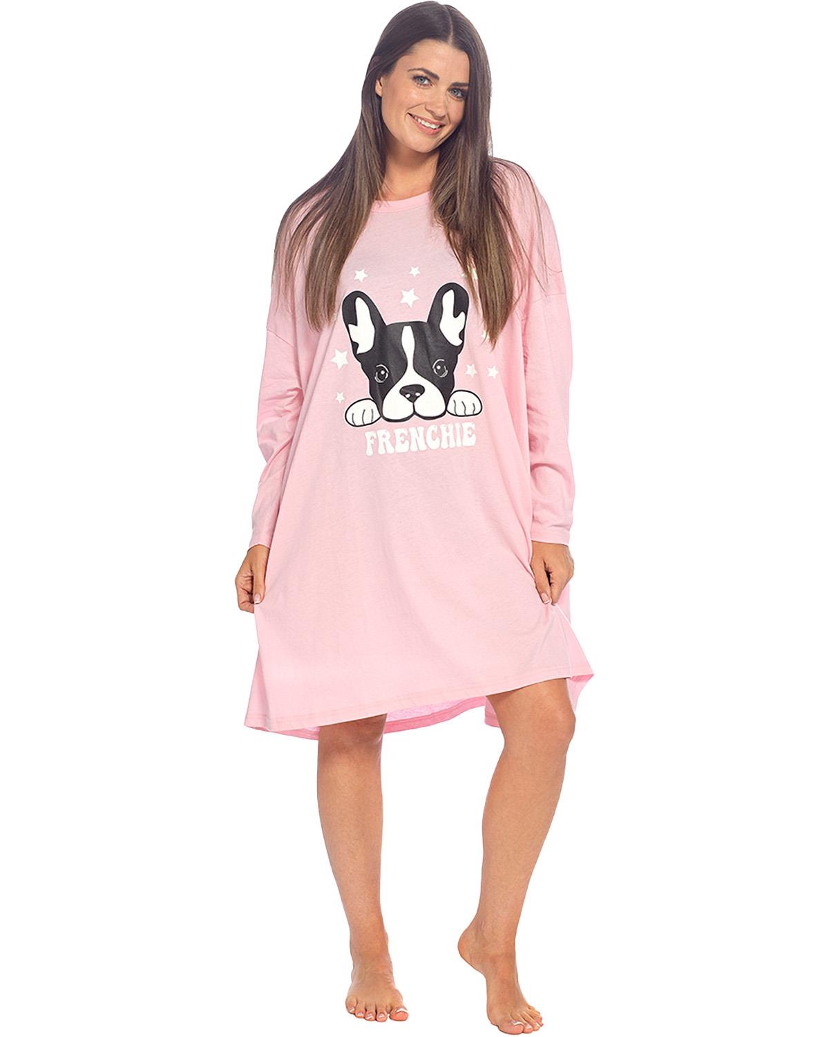 Slumber Party Womens Oversized Sleep T-Shirt