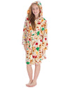 Huggable Kids Christmas Hooded Dressing Gown