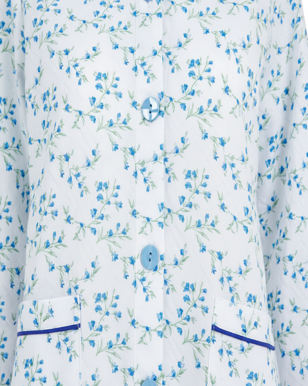 La Marquise Womens 'Moonlit Tulip' Mock Quilt Button Robe