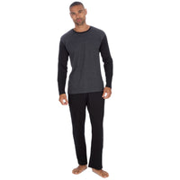 Momentii Mens Jersey Long Sleeve Pyjamas