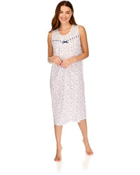 La Marquise Womens 'Velvet Rose' Sleeveless Nightie