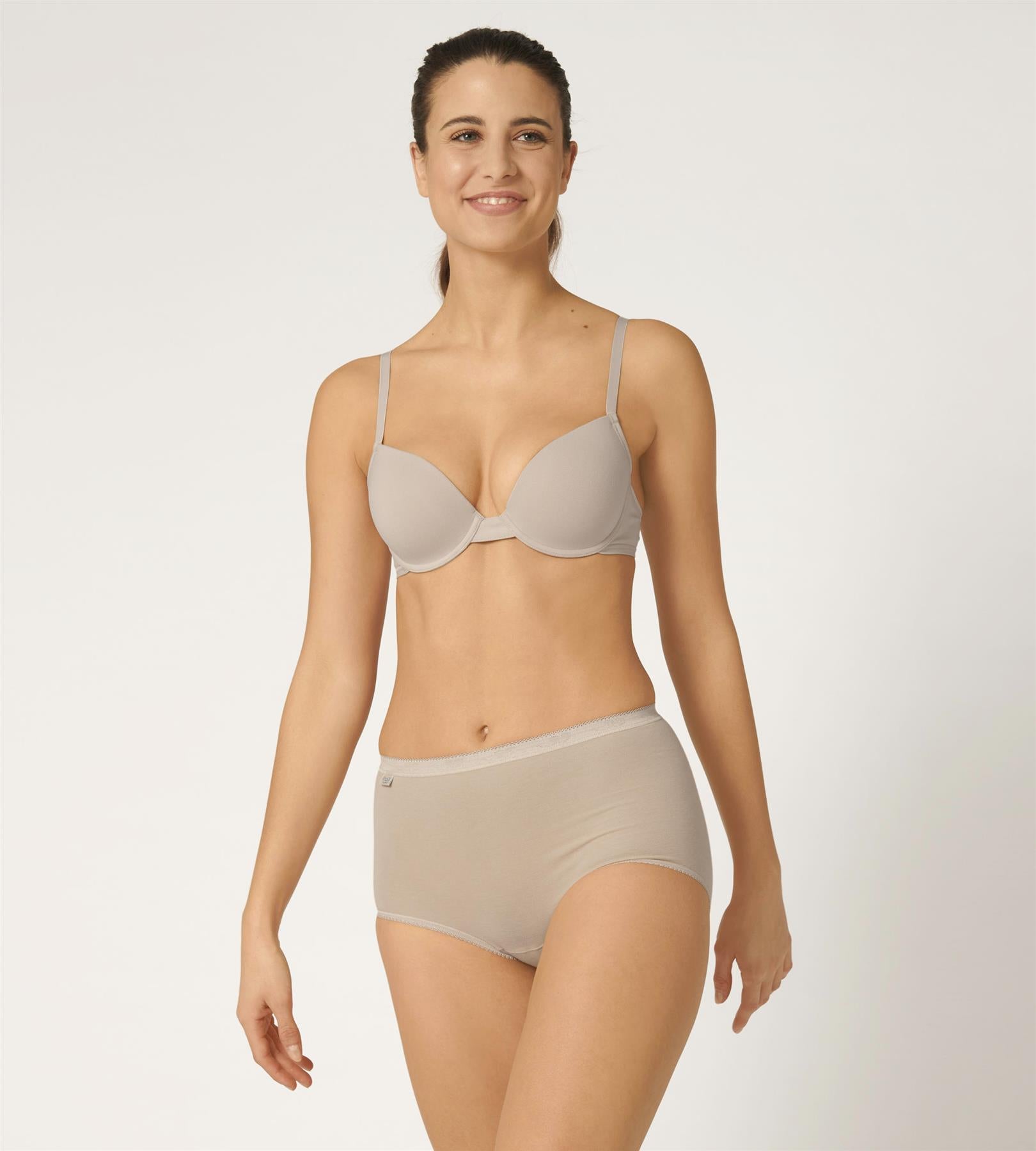 Sloggi Womens Basic+ Maxi Briefs 3 Pack