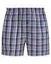 Walker Reid Mens 2 Pack 100% Woven Cotton Boxers