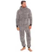 Slumber Hut Mens Sherpa Fleece Onesie