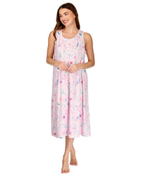 La Marquise Womens 'Watercolours' Sleeveless Nightie