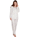 La Marquise Womens 'Florentine' Cuddleknit Long Sleeve Pyjamas