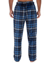 Cargo Bay Mens Polished Fleece Check Lounge Pants
