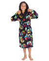 Huggable Kids Hooded Fleece Gaming Dressing Gown