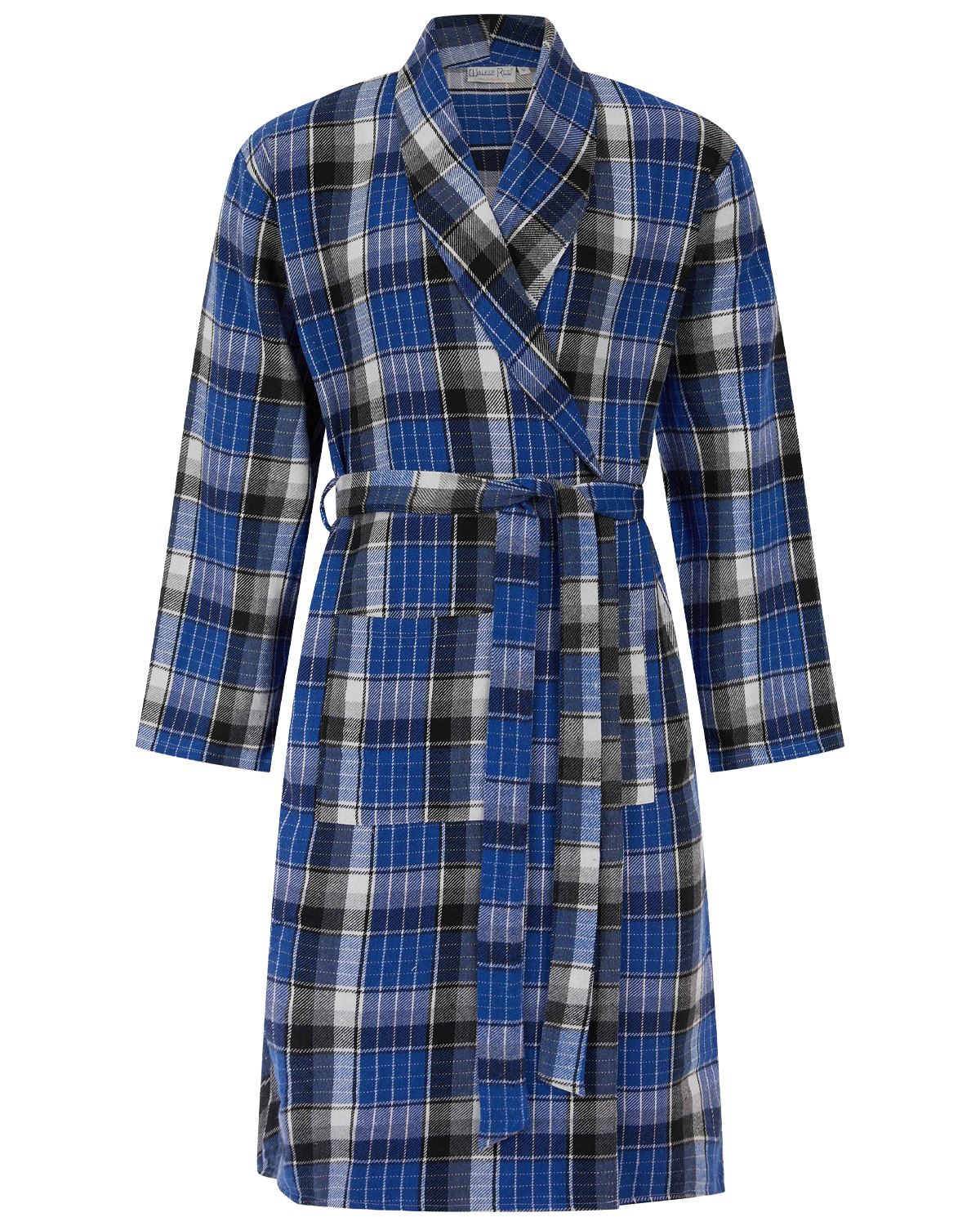Walker Reid Mens Cotton Housecoat