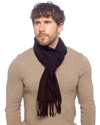 Tom Franks Mens Tassel Scarf